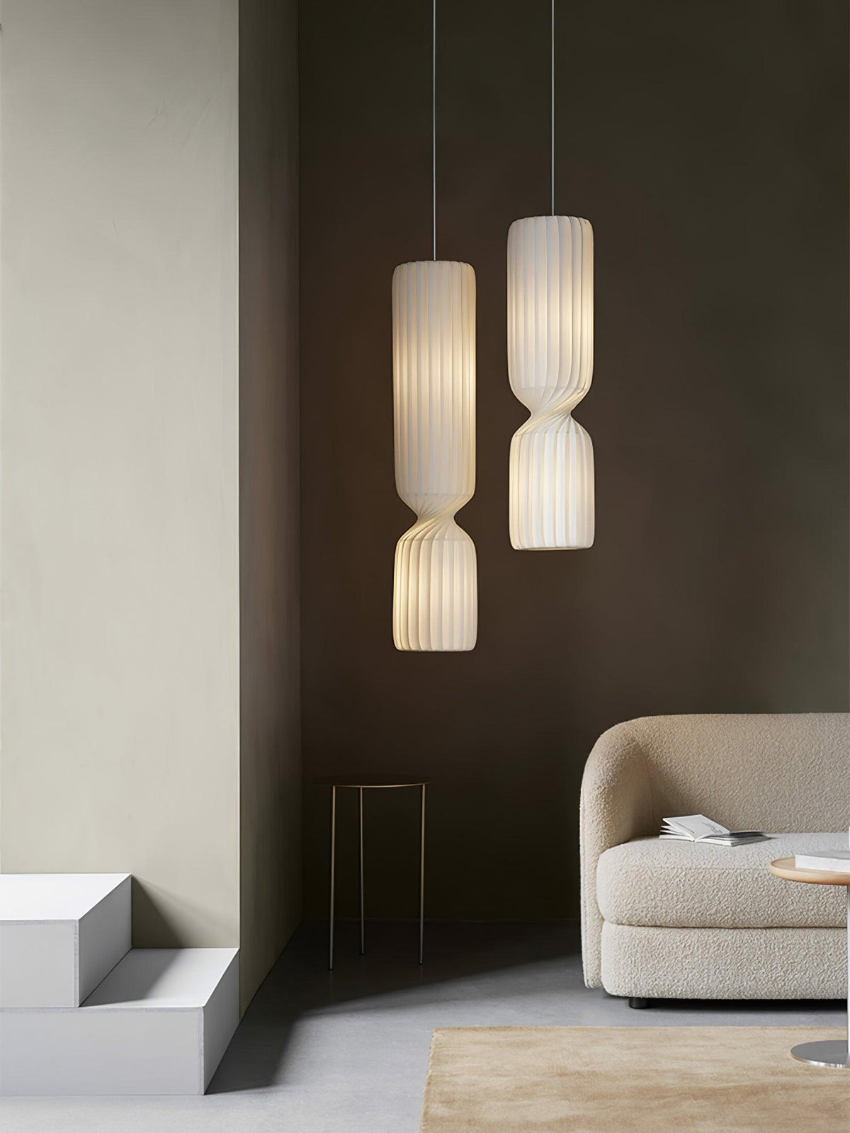 Twist Lampe suspendue minimaliste en PVC - Neutralighting