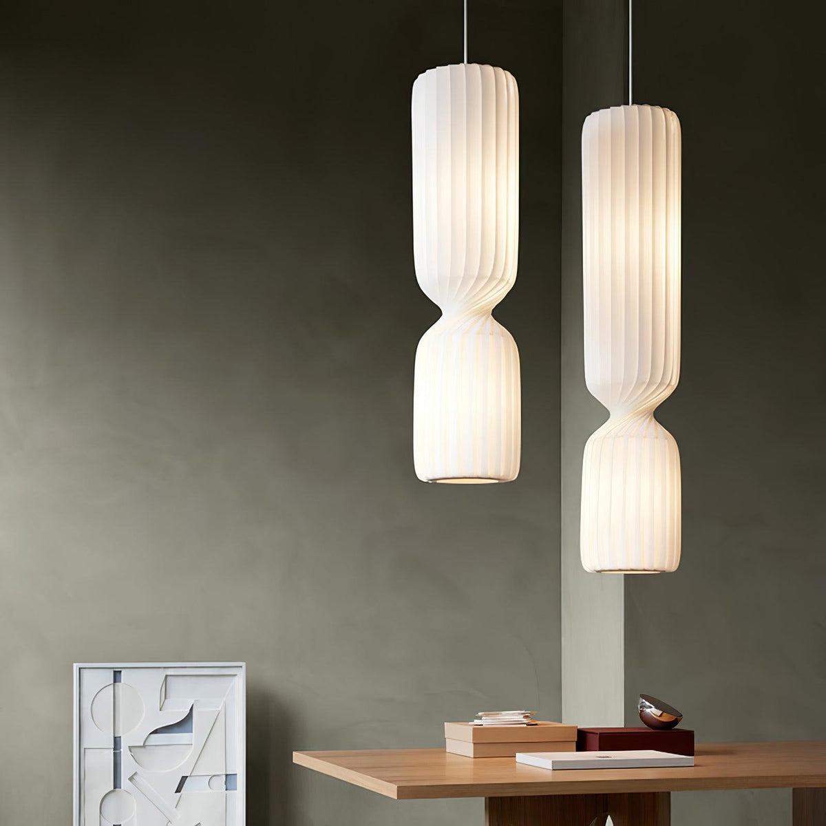 Twist Lampe suspendue minimaliste en PVC - Neutralighting