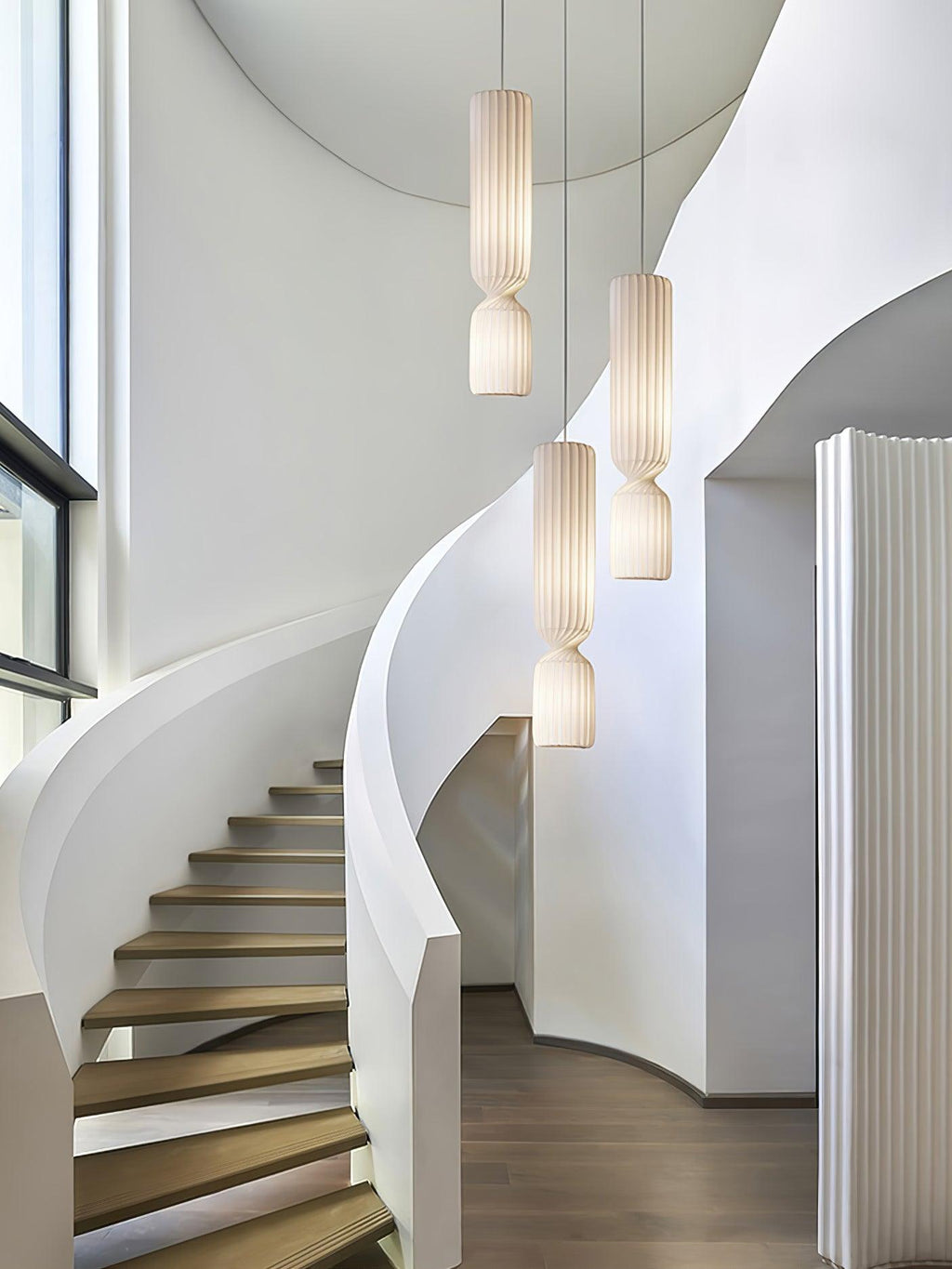 Twist Lampe suspendue minimaliste en PVC - Neutralighting