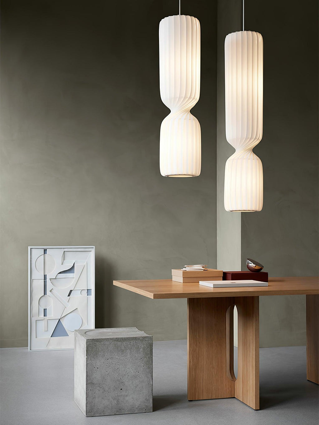 Twist Lampe suspendue minimaliste en PVC - Neutralighting