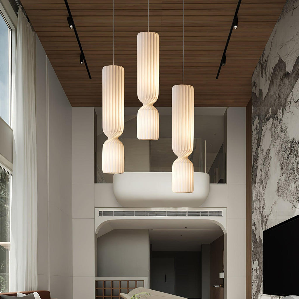 Twist Lampe suspendue minimaliste en PVC - Neutralighting