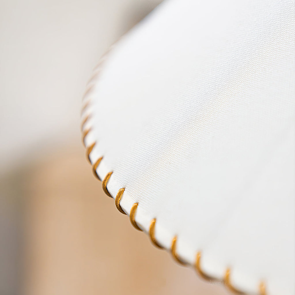 Aursoreth Nordic Tordu Abat-Jour Tissu Pendentif Lampe - Neutralighting