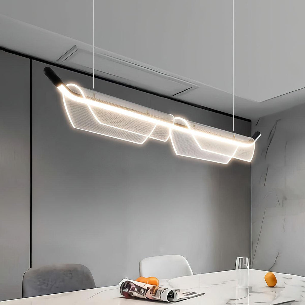 Vire Suspension Lampe Minimaliste en Acrylique - Neutralighting