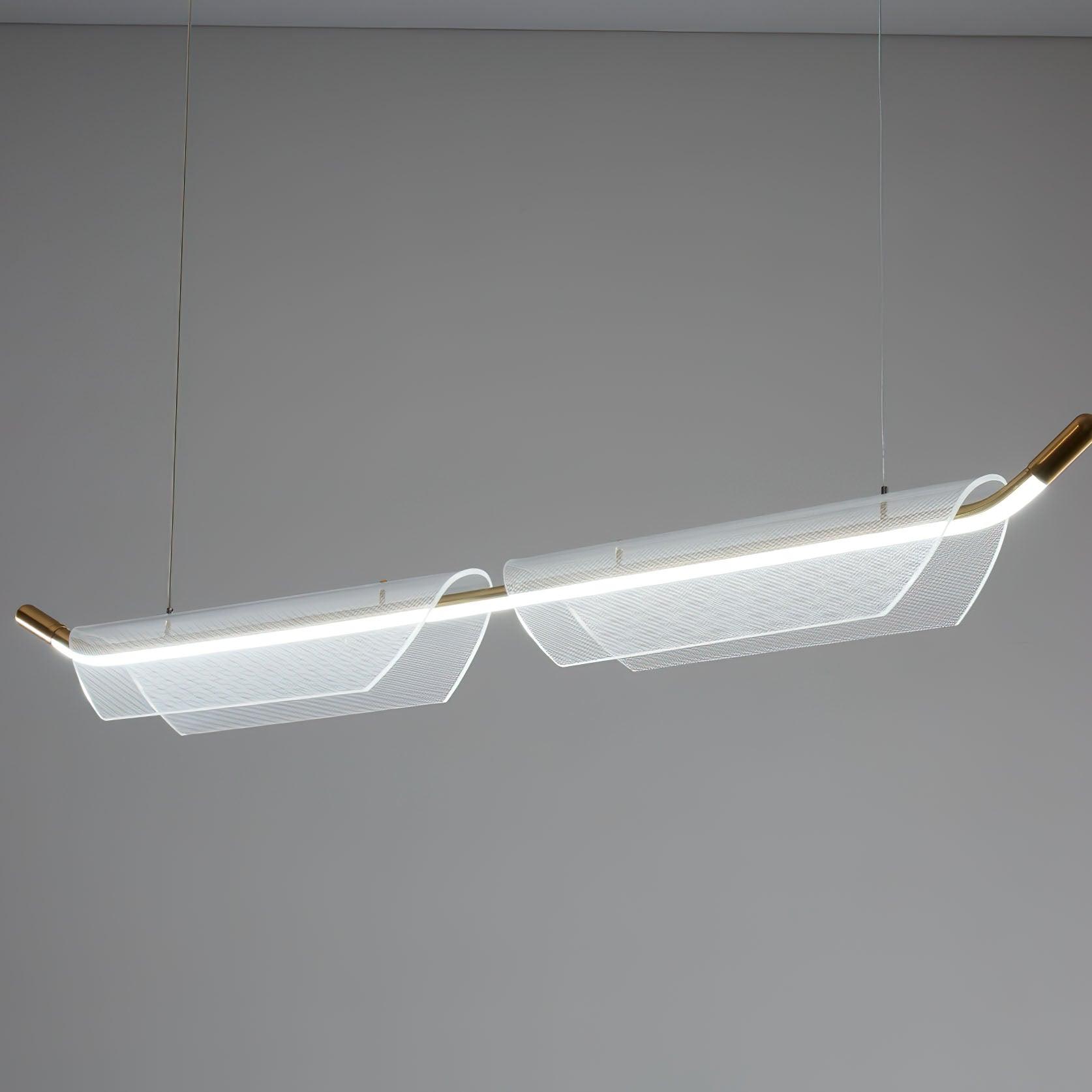 Vire Suspension Lampe Minimaliste en Acrylique - Neutralighting