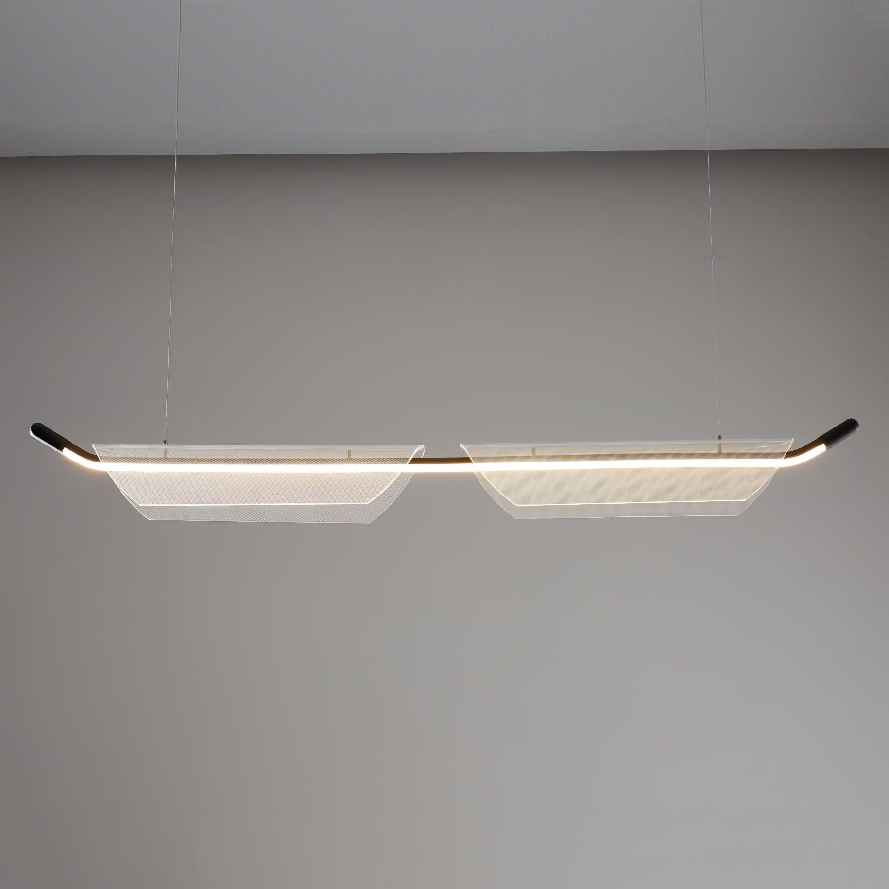 Vire Suspension Lampe Minimaliste en Acrylique - Neutralighting