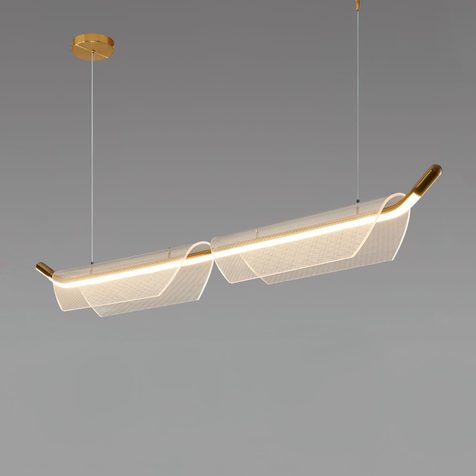 Vire Suspension Lampe Minimaliste en Acrylique - Neutralighting