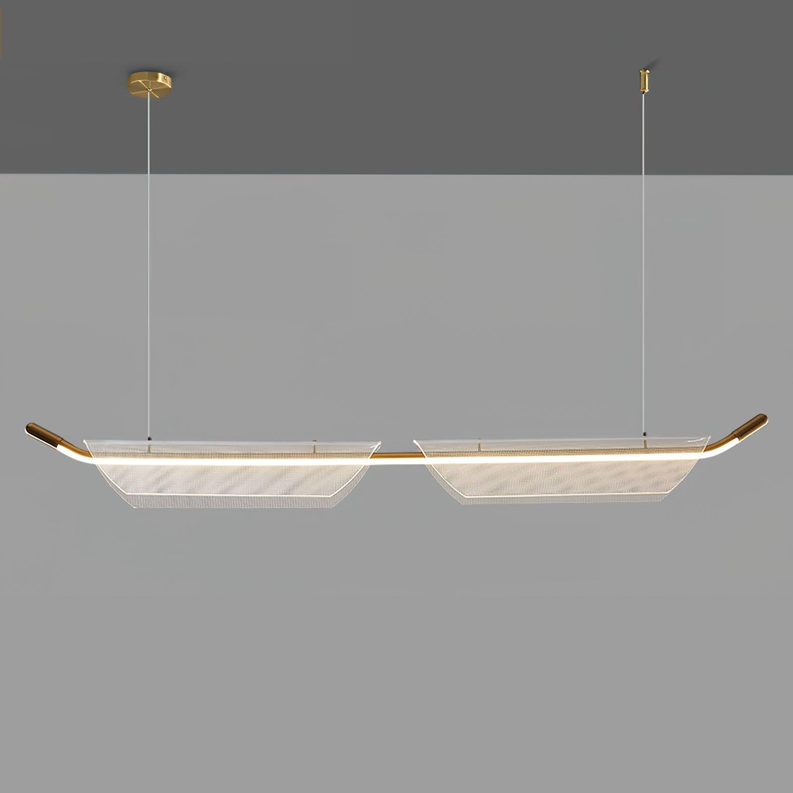 Vire Suspension Lampe Minimaliste en Acrylique - Neutralighting