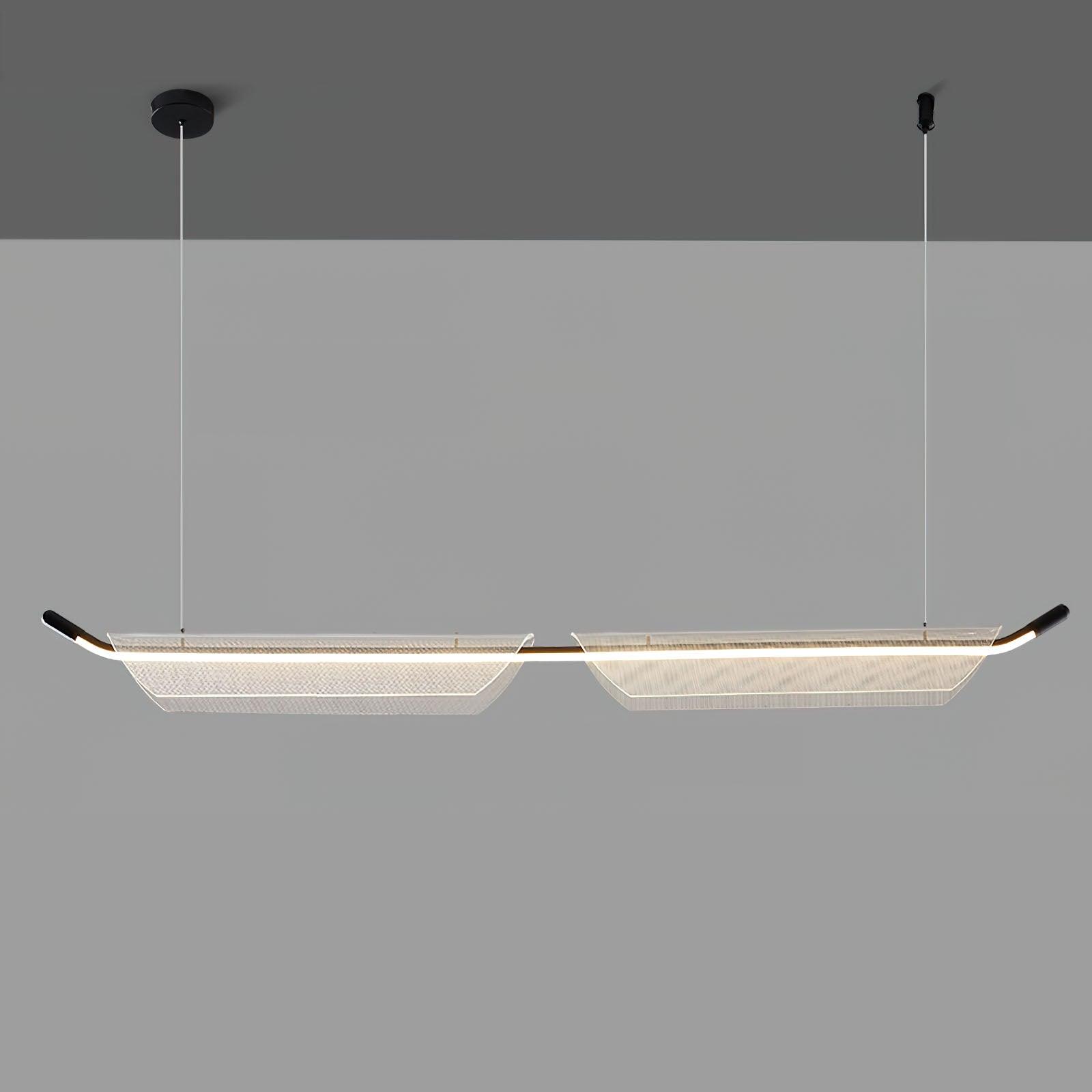 Vire Suspension Lampe Minimaliste en Acrylique - Neutralighting