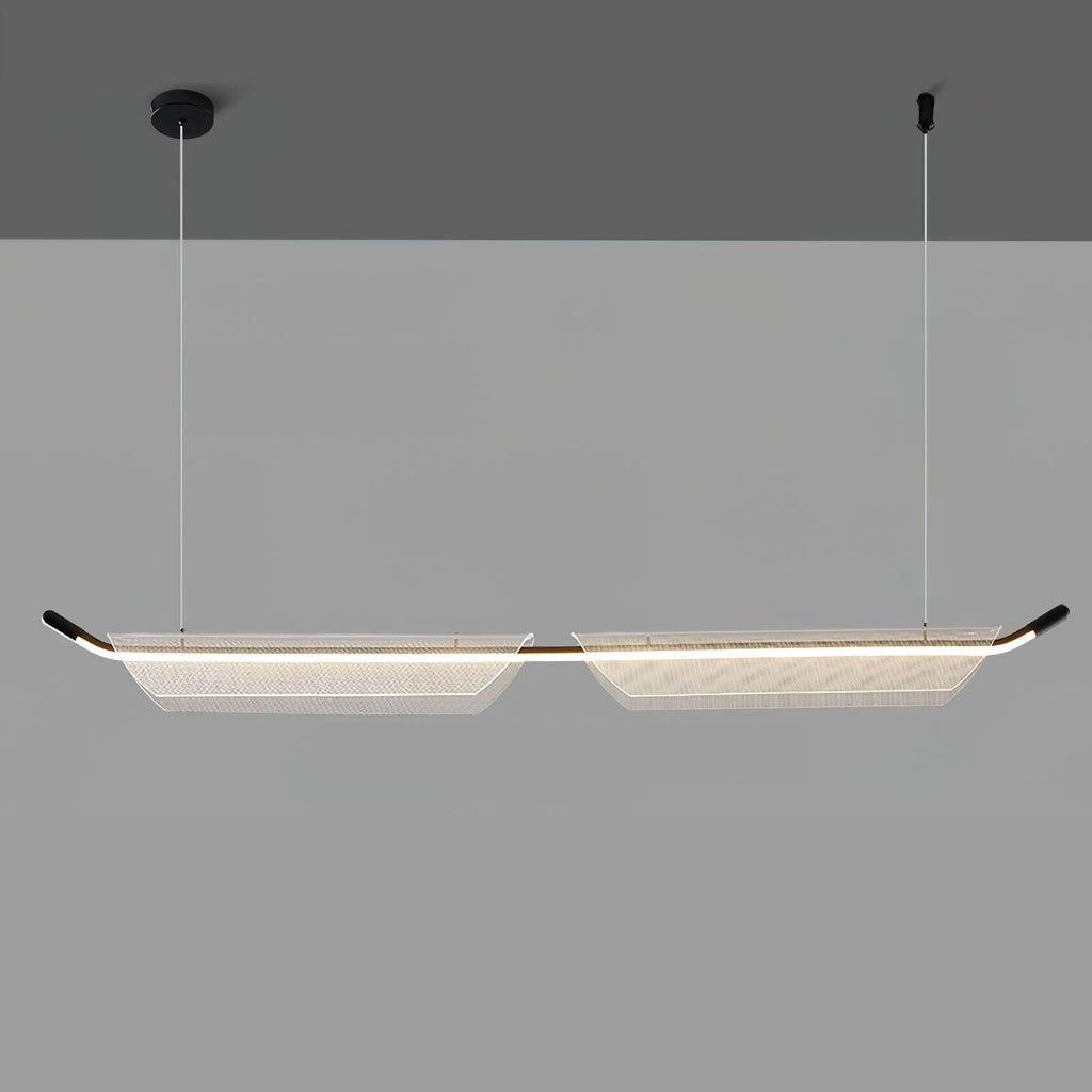 Vire Suspension Lampe Minimaliste en Acrylique - Neutralighting