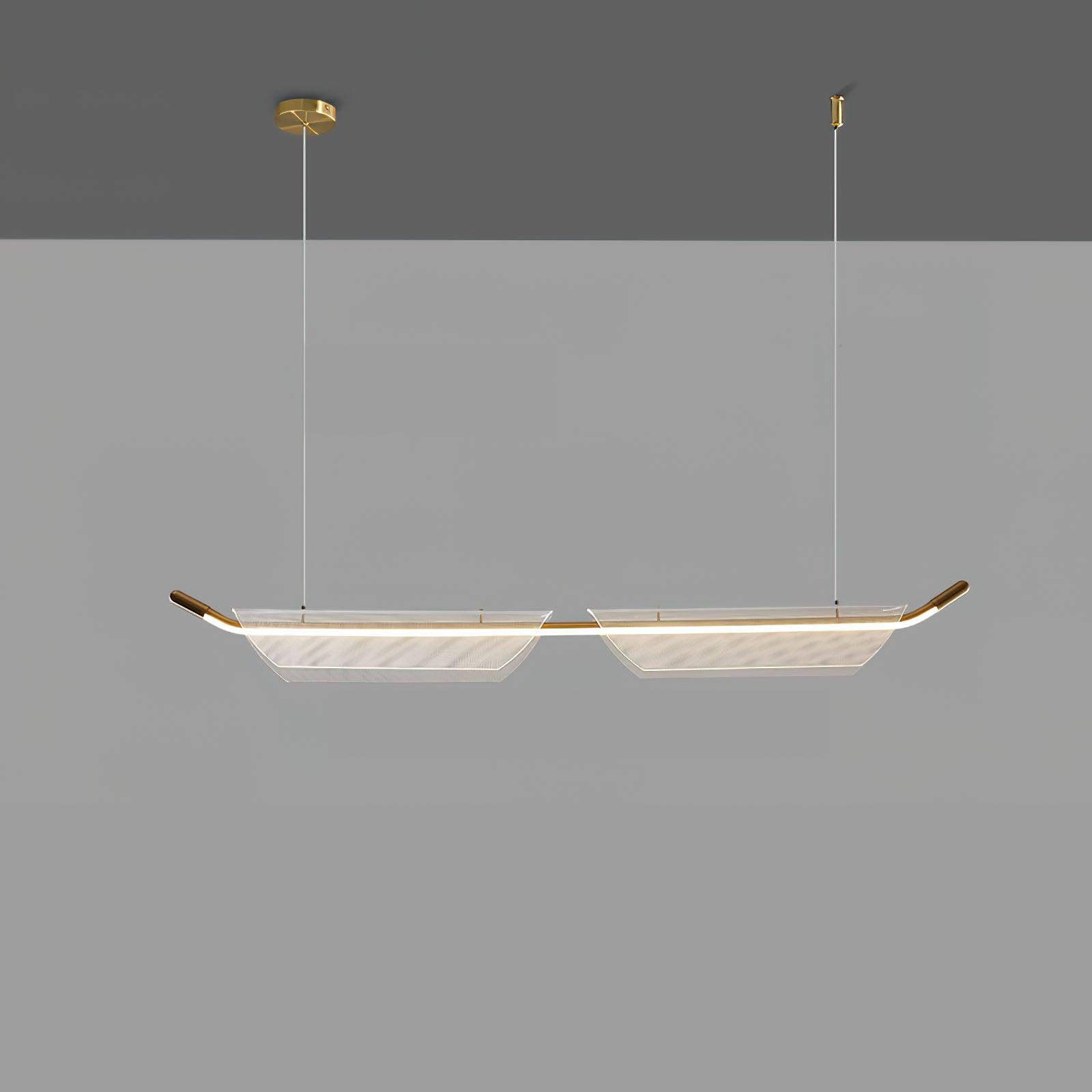 Vire Suspension Lampe Minimaliste en Acrylique - Neutralighting