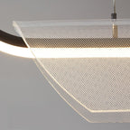 Vire Suspension Lampe Minimaliste en Acrylique - Neutralighting