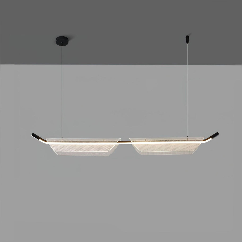 Vire Suspension Lampe Minimaliste en Acrylique - Neutralighting