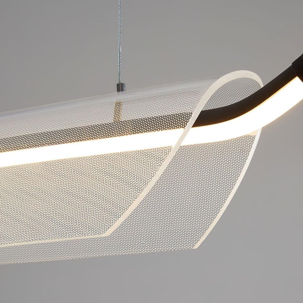 Vire Suspension Lampe Minimaliste en Acrylique - Neutralighting