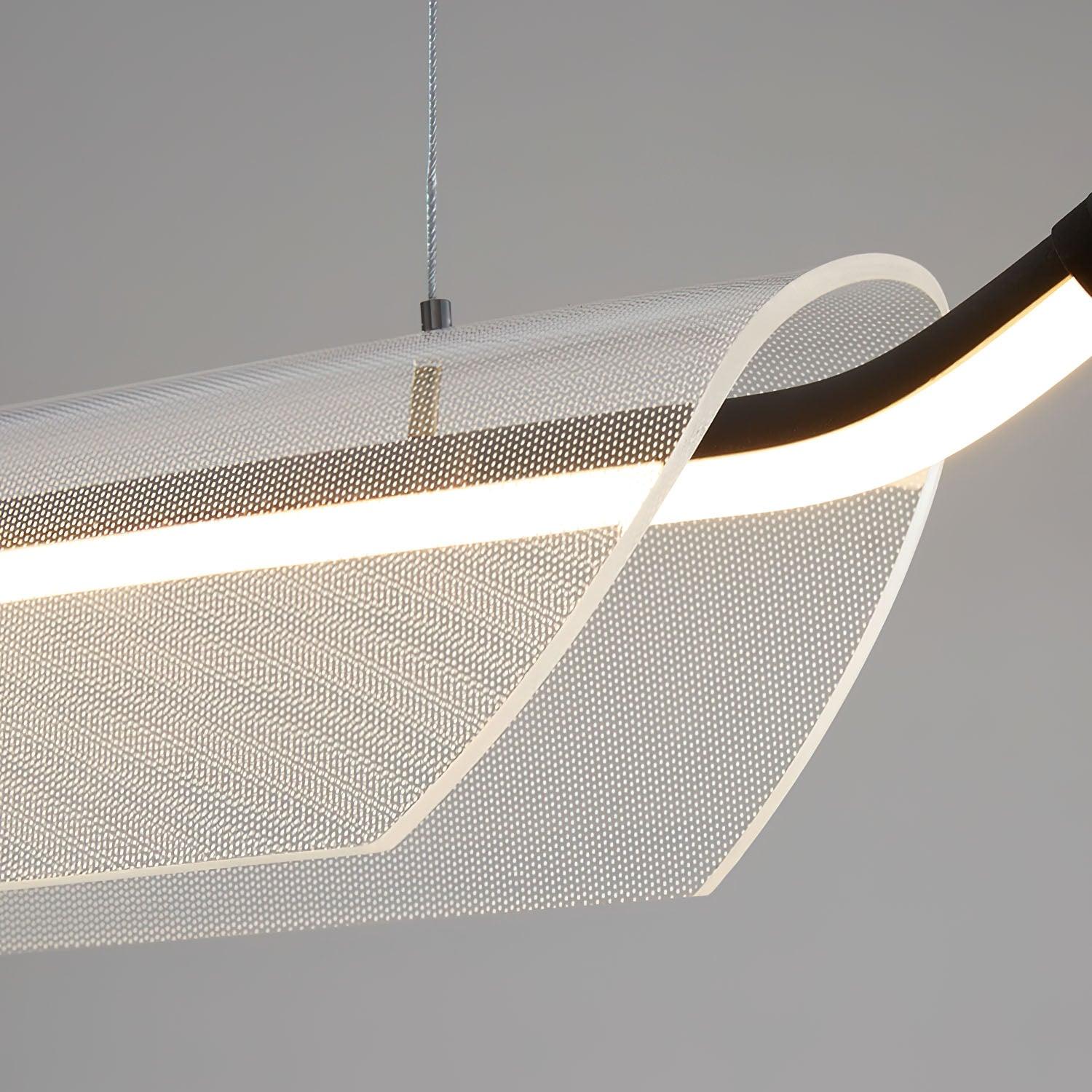 Vire Suspension Lampe Minimaliste en Acrylique - Neutralighting