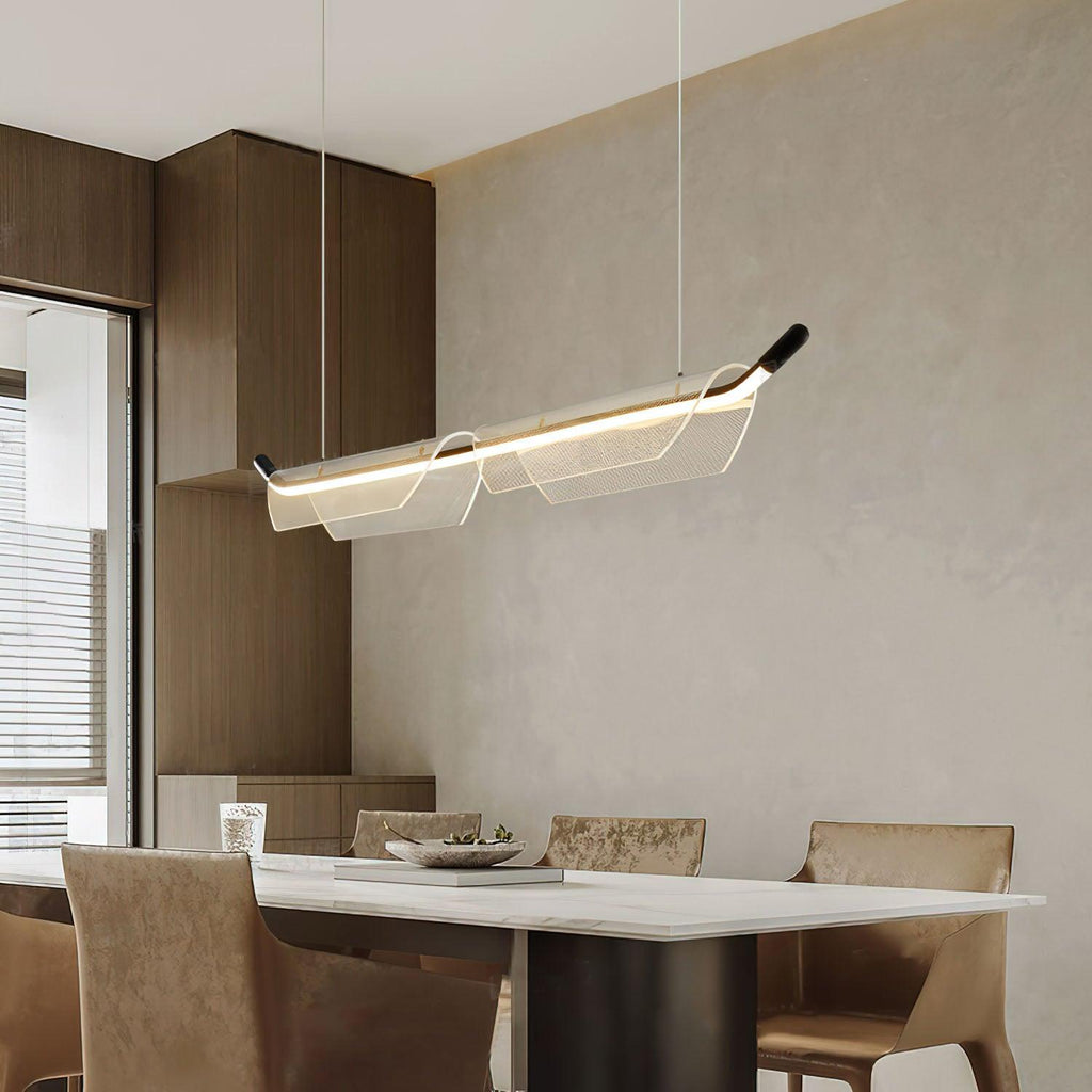 Vire Suspension Lampe Minimaliste en Acrylique - Neutralighting