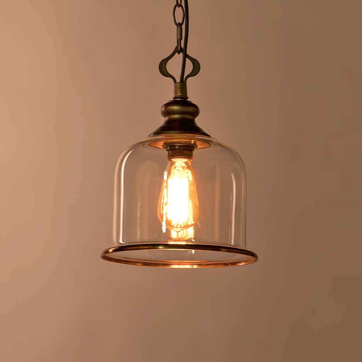 Sysolion Suspension Métal Verre Élégance Vintage - Neutralighting