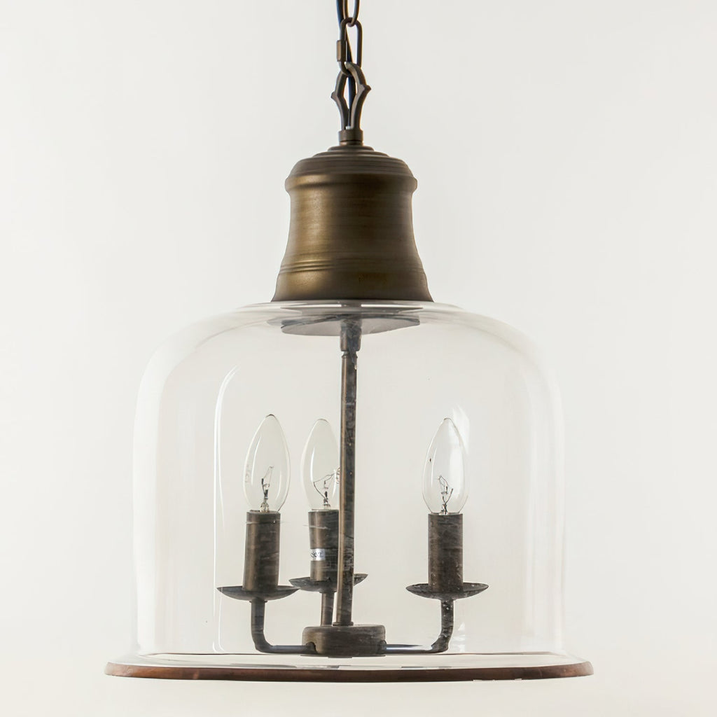 Sysolion Suspension Métal Verre Élégance Vintage - Neutralighting