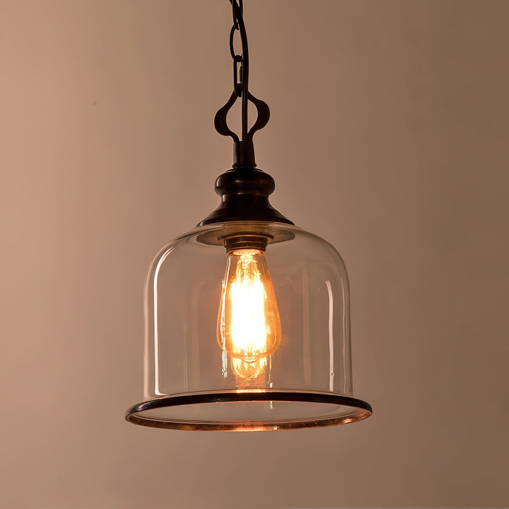 Sysolion Suspension Métal Verre Élégance Vintage - Neutralighting