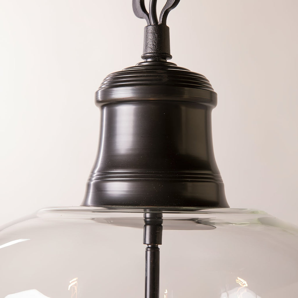 Sysolion Suspension Métal Verre Élégance Vintage - Neutralighting