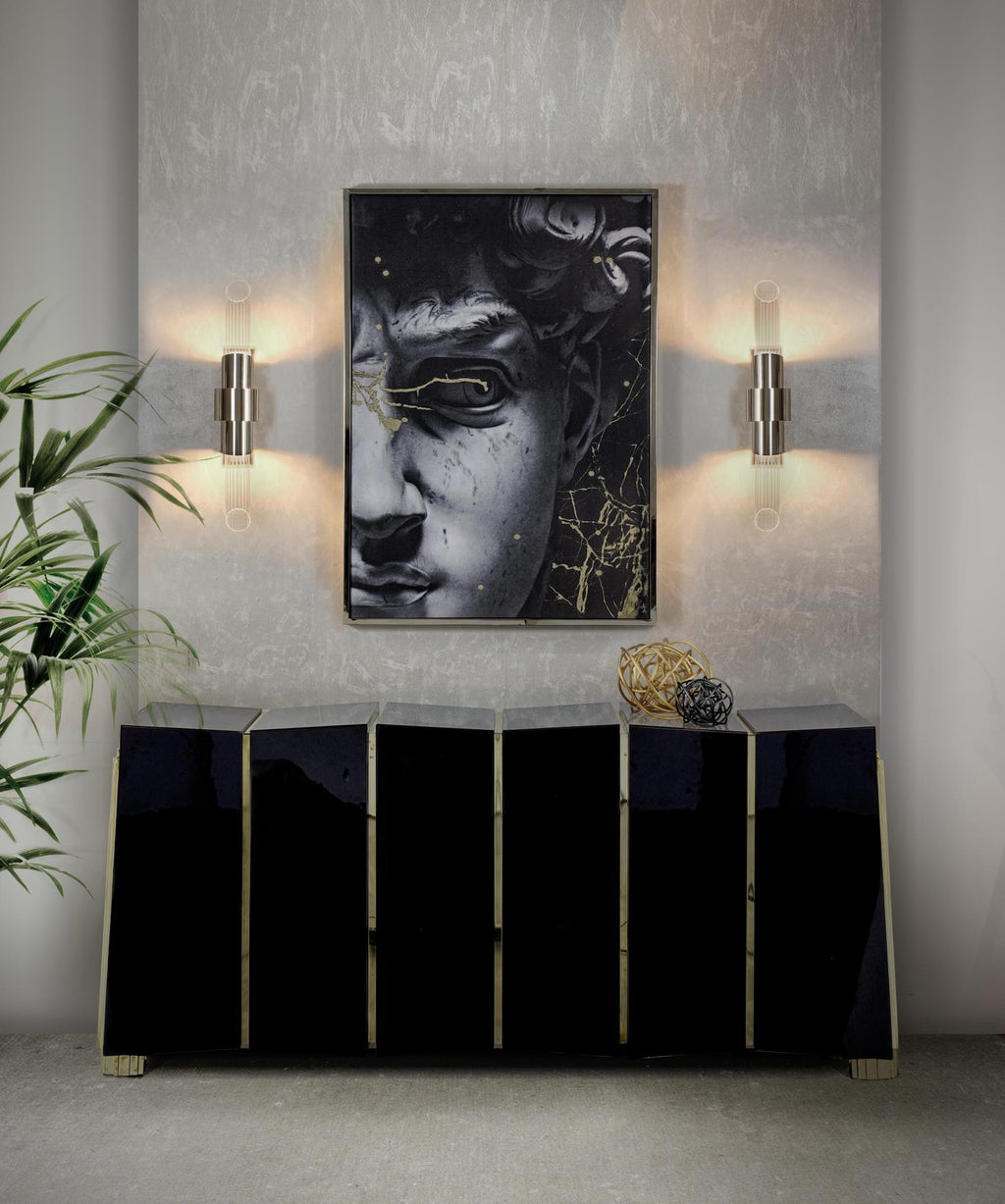 Opal Applique Murale Art Nordique Petit Cristal - Neutralighting