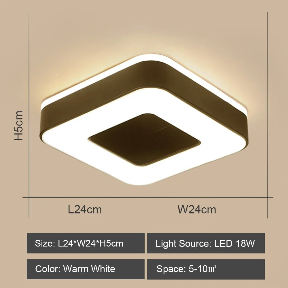 Plafonnier — LED moderne allée intérieur surface décoratif chambre salon couloir balcon