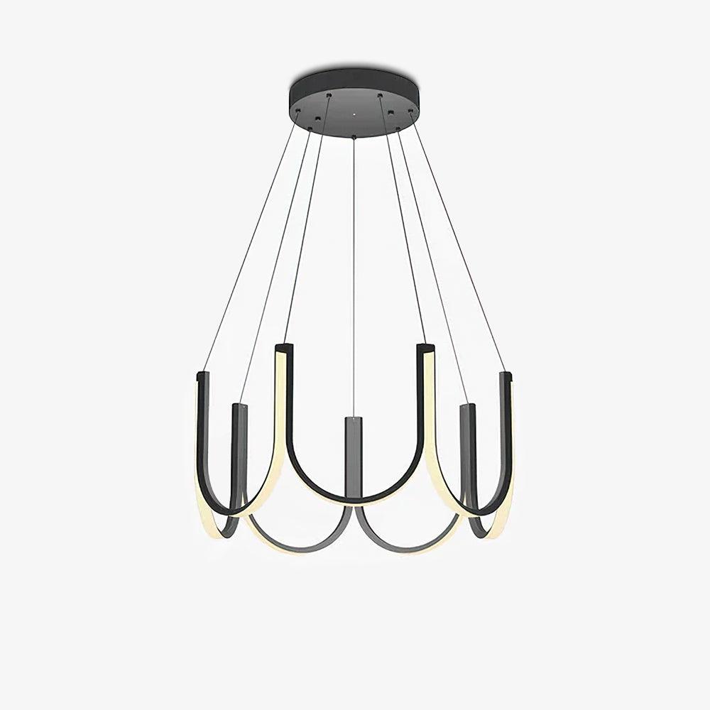 Peyton Lampe Pendante Noire Moderne - Neutralighting