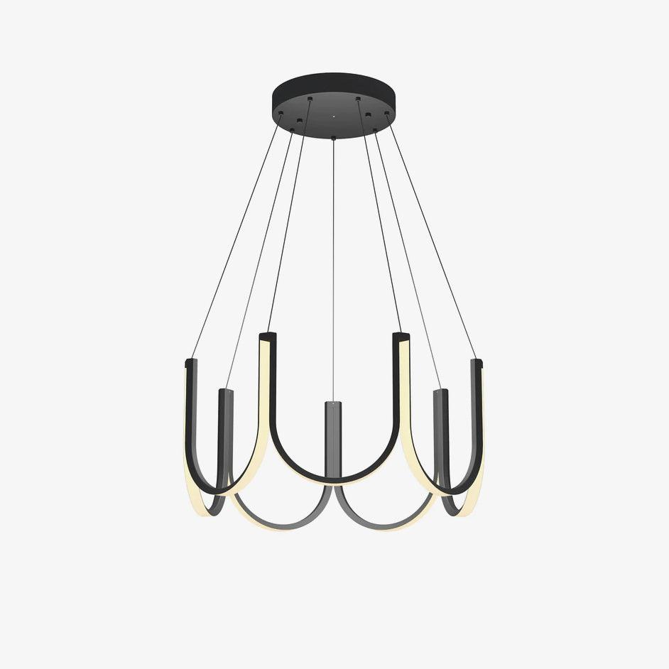Peyton Lampe Pendante Noire Moderne - Neutralighting