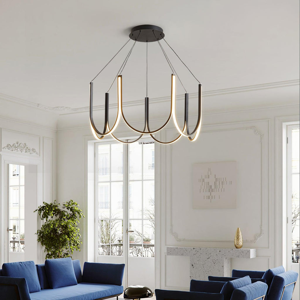 Peyton Lampe Pendante Noire Moderne - Neutralighting