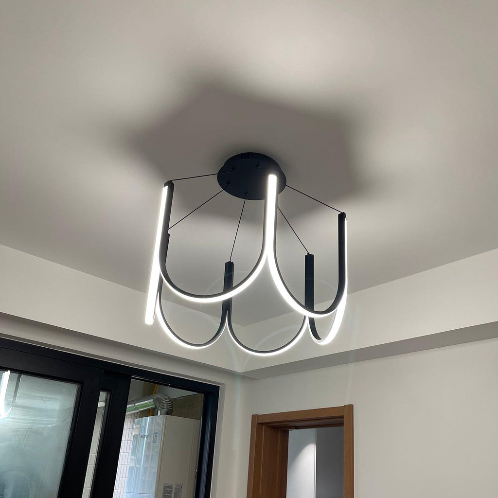 Peyton Lampe Pendante Noire Moderne - Neutralighting