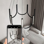Peyton Lampe Pendante Noire Moderne - Neutralighting