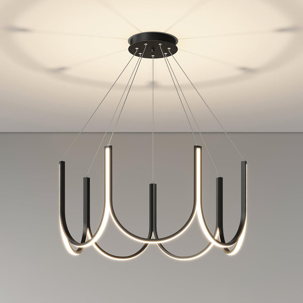 Peyton Lampe Pendante Noire Moderne - Neutralighting