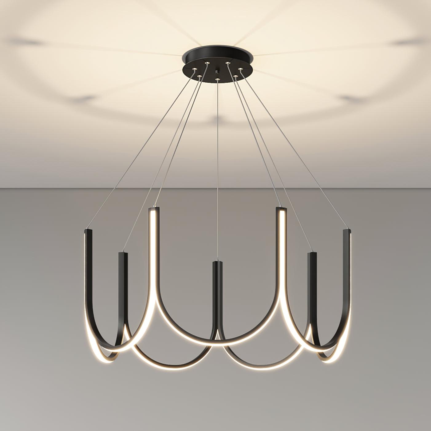Peyton Lampe Pendante Noire Moderne - Neutralighting
