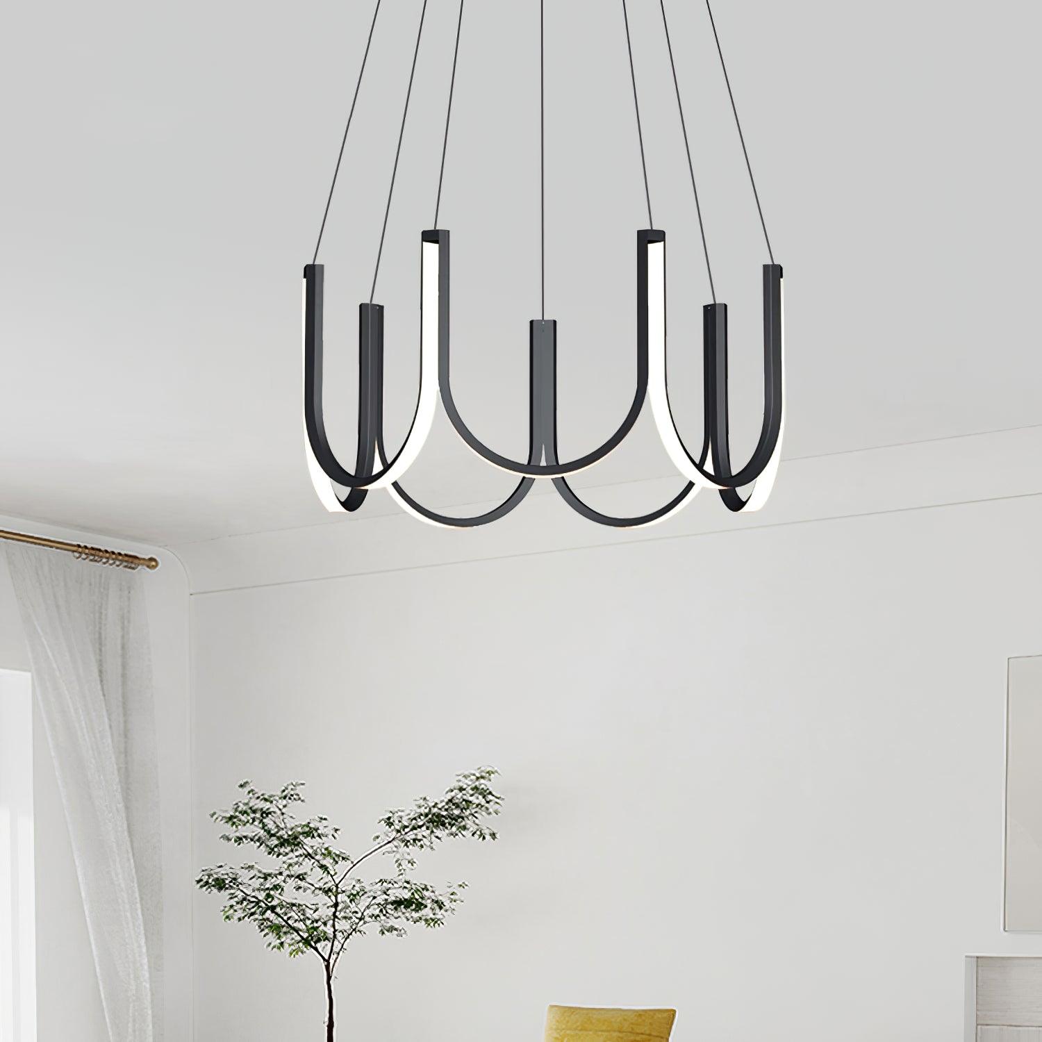 Peyton Lampe Pendante Noire Moderne - Neutralighting