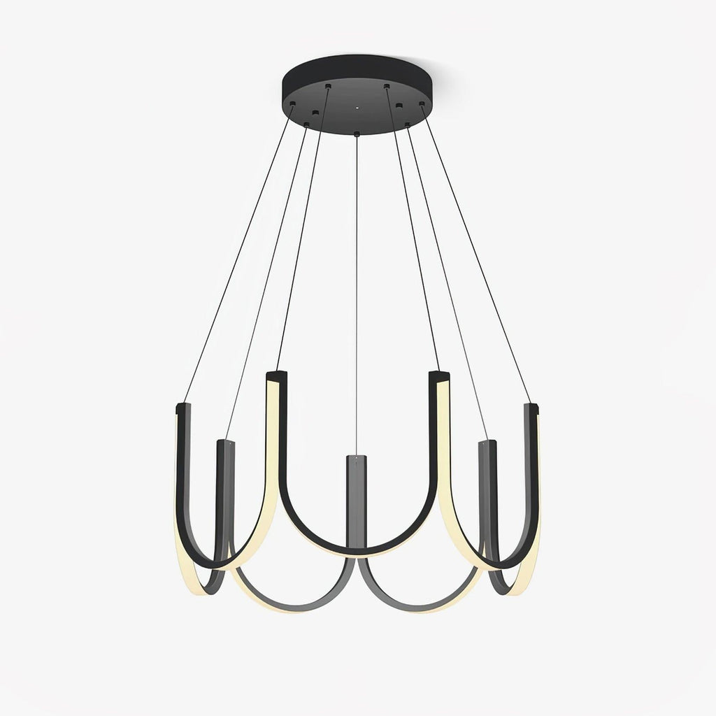 Peyton Lampe Pendante Noire Moderne - Neutralighting