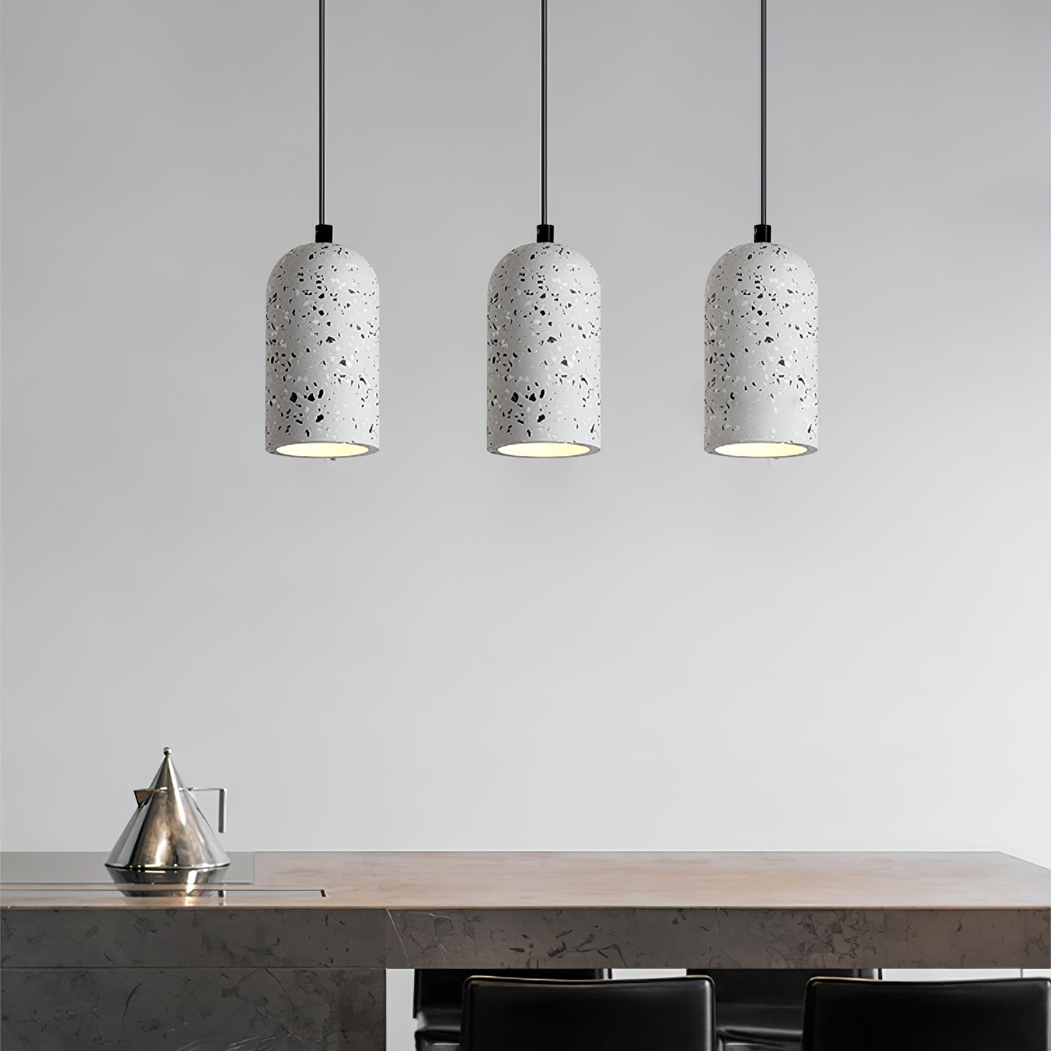 Zeloran Suspension Industrielle en Terrazzo - Neutralighting