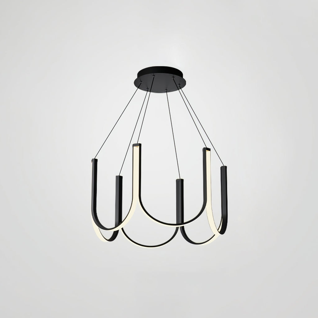 Peyton Lampe Pendante Noire Moderne - Neutralighting