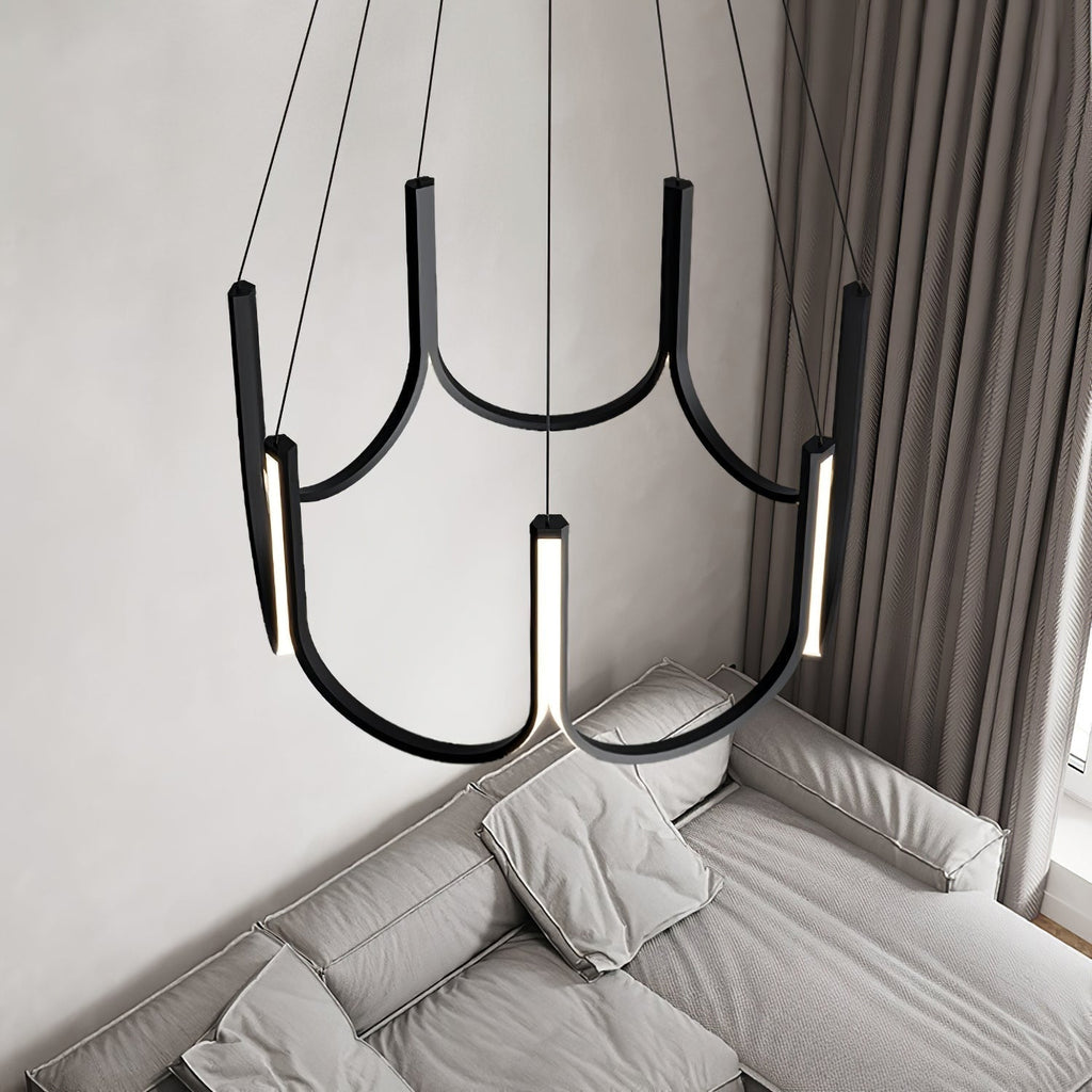 Peyton Lampe Pendante Noire Moderne - Neutralighting