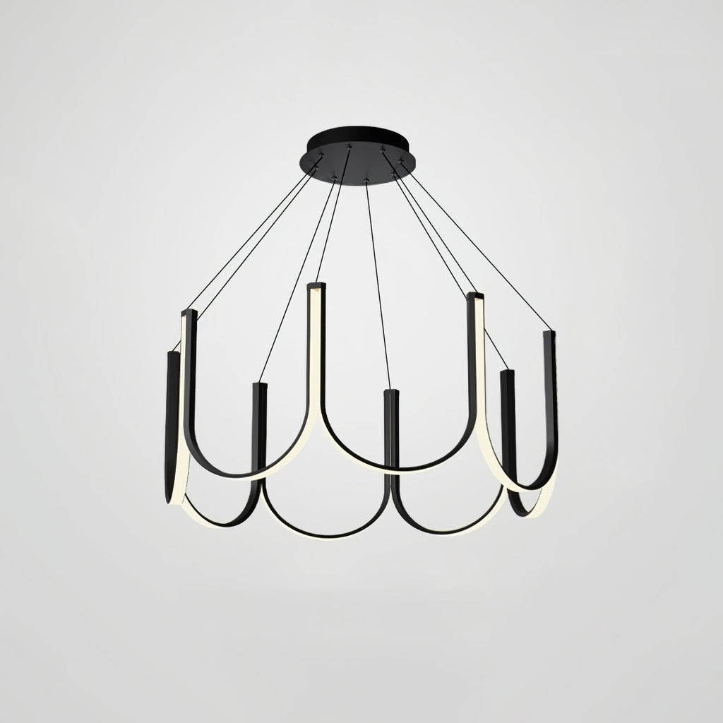 Peyton Lampe Pendante Noire Moderne - Neutralighting