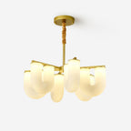 Agatha Lustre U Forme Verre Laiton Moderne - Neutralighting