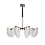 Agatha Lustre U Forme Verre Laiton Moderne - Neutralighting