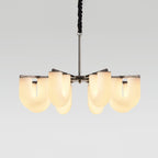 Agatha Lustre U Forme Verre Laiton Moderne - Neutralighting