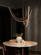 Lumora Suspension Lampe en Bois - Neutralighting