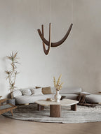Lumora Suspension Lampe en Bois - Neutralighting