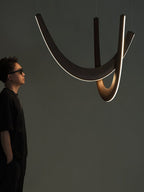 Lumora Suspension Lampe en Bois - Neutralighting