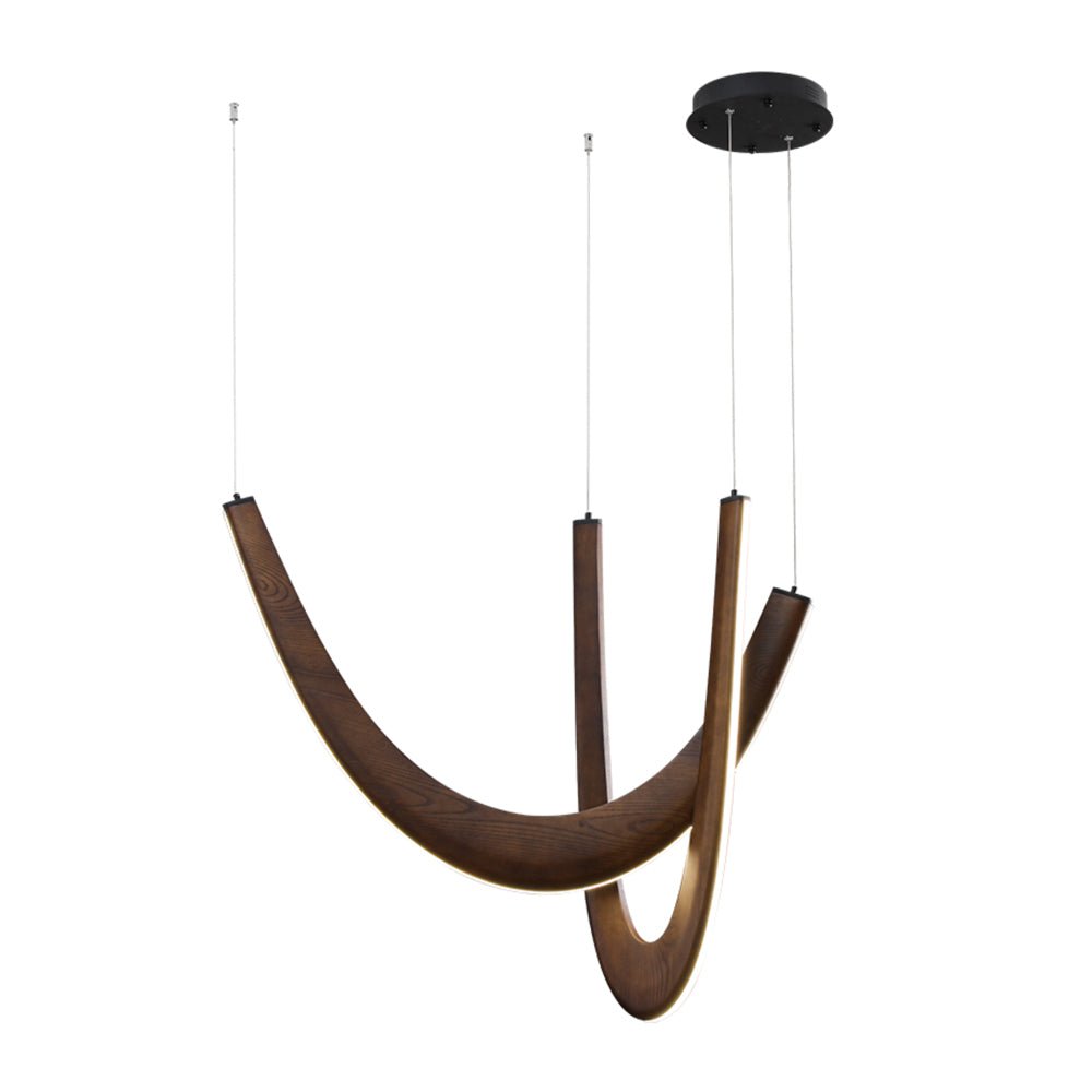 Lumora Suspension Lampe en Bois - Neutralighting