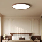 Ivera Plafonnier Rond Ultra-fin Bois - Neutralighting