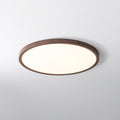 Ivera Plafonnier Rond Ultra-fin Bois - Neutralighting
