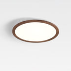 Ivera Plafonnier Rond Ultra-fin Bois - Neutralighting