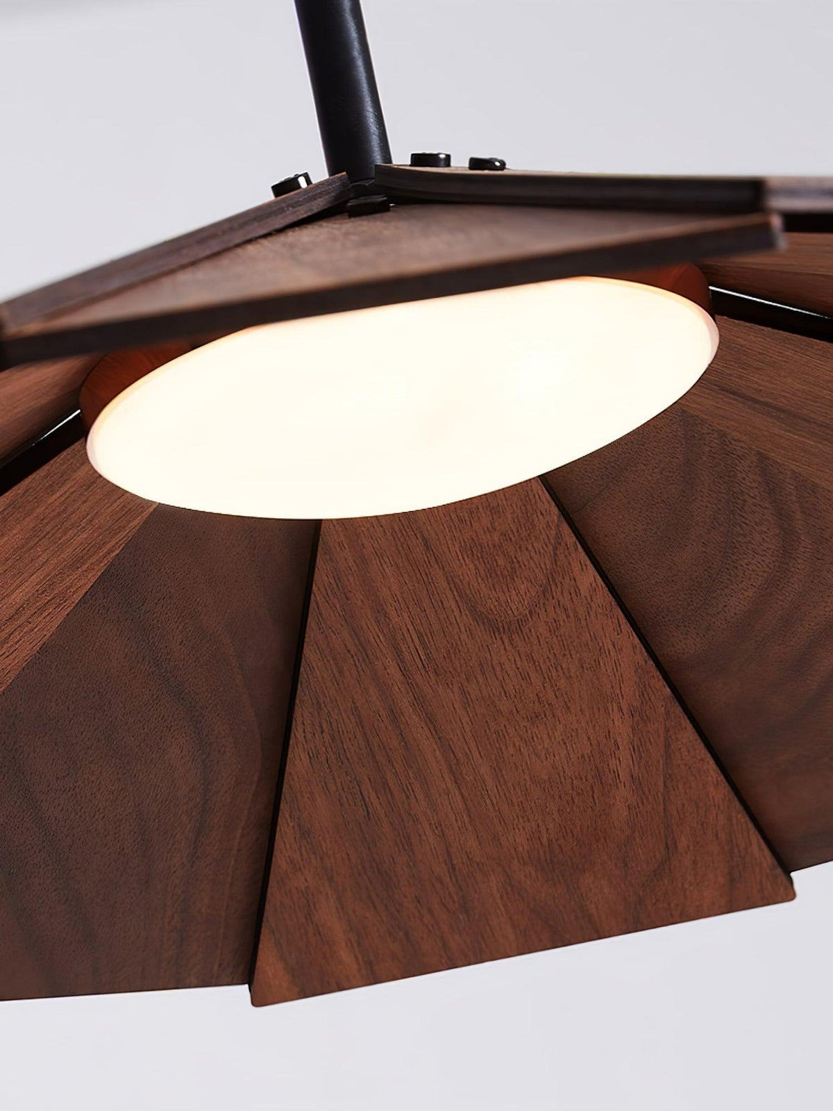 Woodura Lampe Pendante Parapluie en Bois - Neutralighting