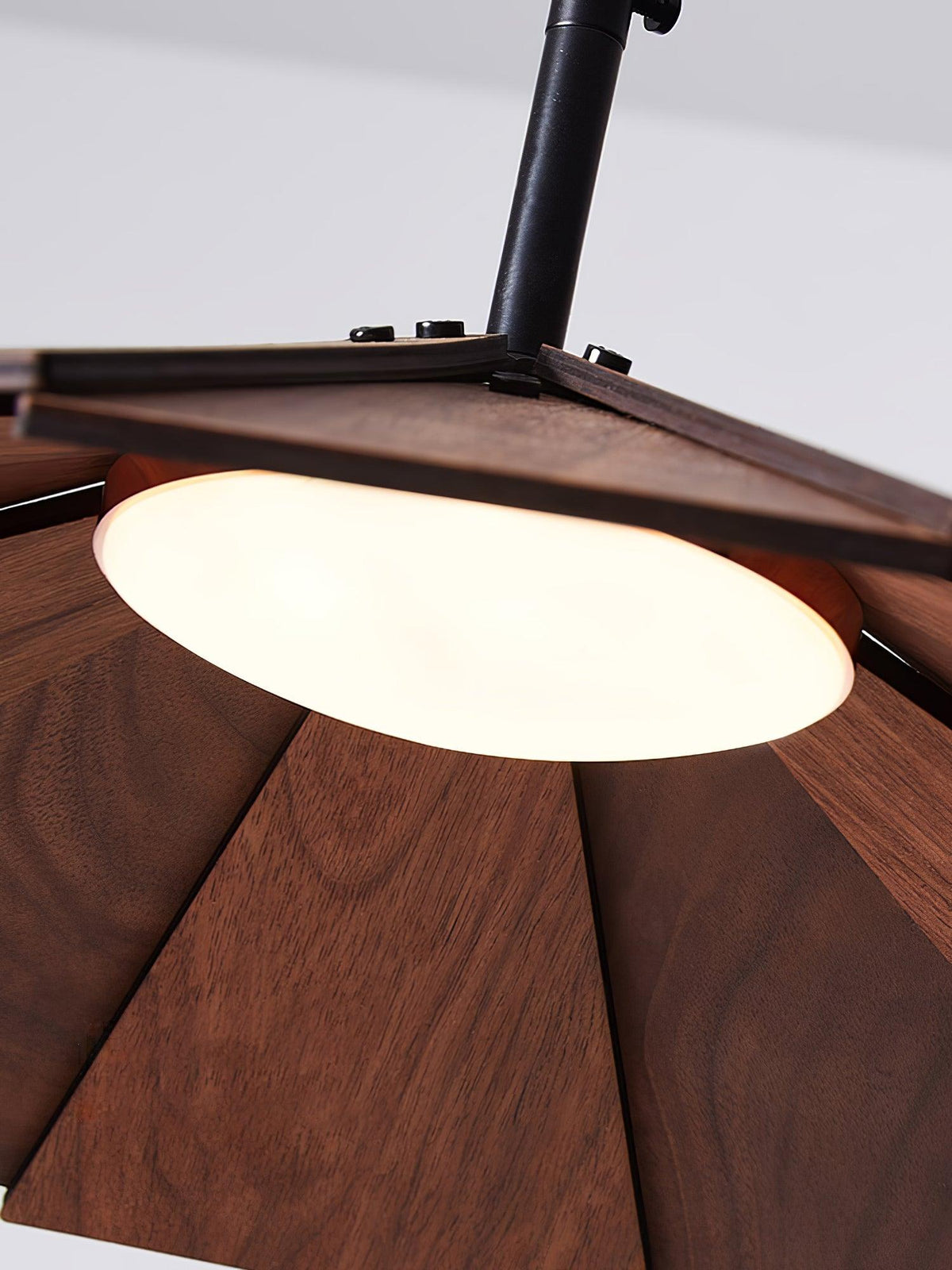 Woodura Lampe Pendante Parapluie en Bois - Neutralighting